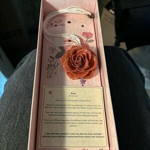 Beautiful real rose necklace made by The Rose Lady